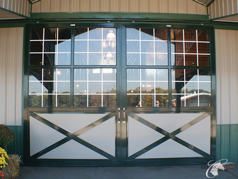 Horse Barn End Doors Classic Equine Equipment