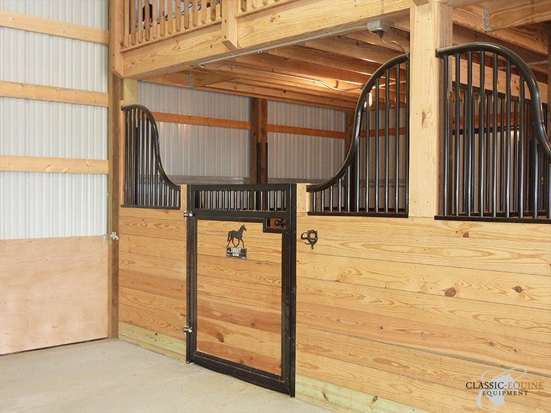 Hinged Horse Stall Doors Best Quality Horse Stalls Made In The Usa